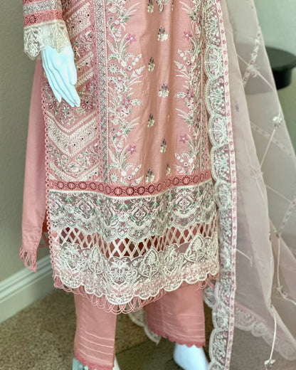 Light Pink Kameez with trouser