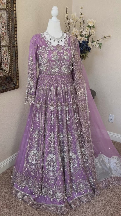 Purple Maxi Gown