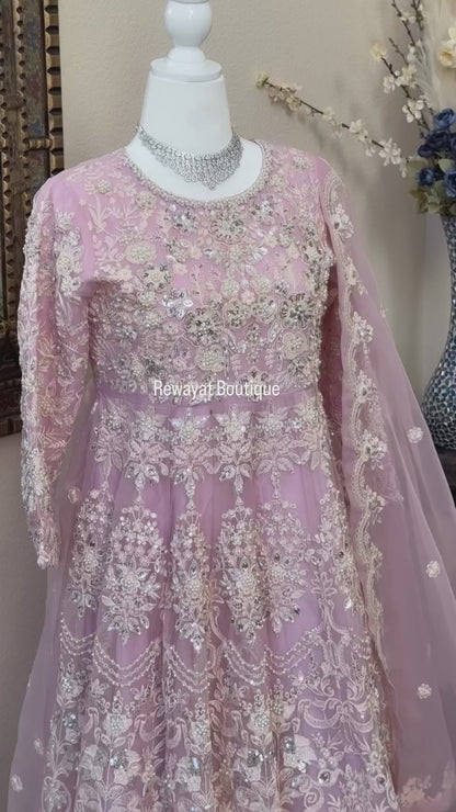 Light Purple Maxi Gown