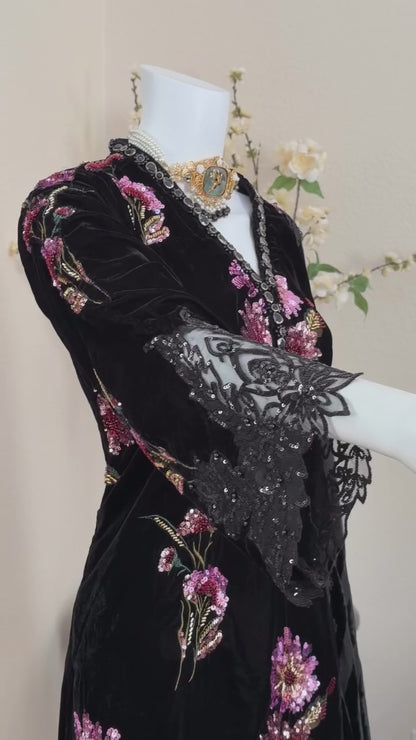 Winter Luxe Velvet - Black