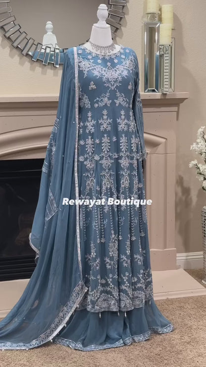 Powder Blue Maxi