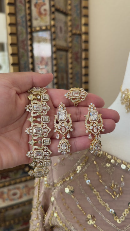 Angelica Jewelry Set - Gold